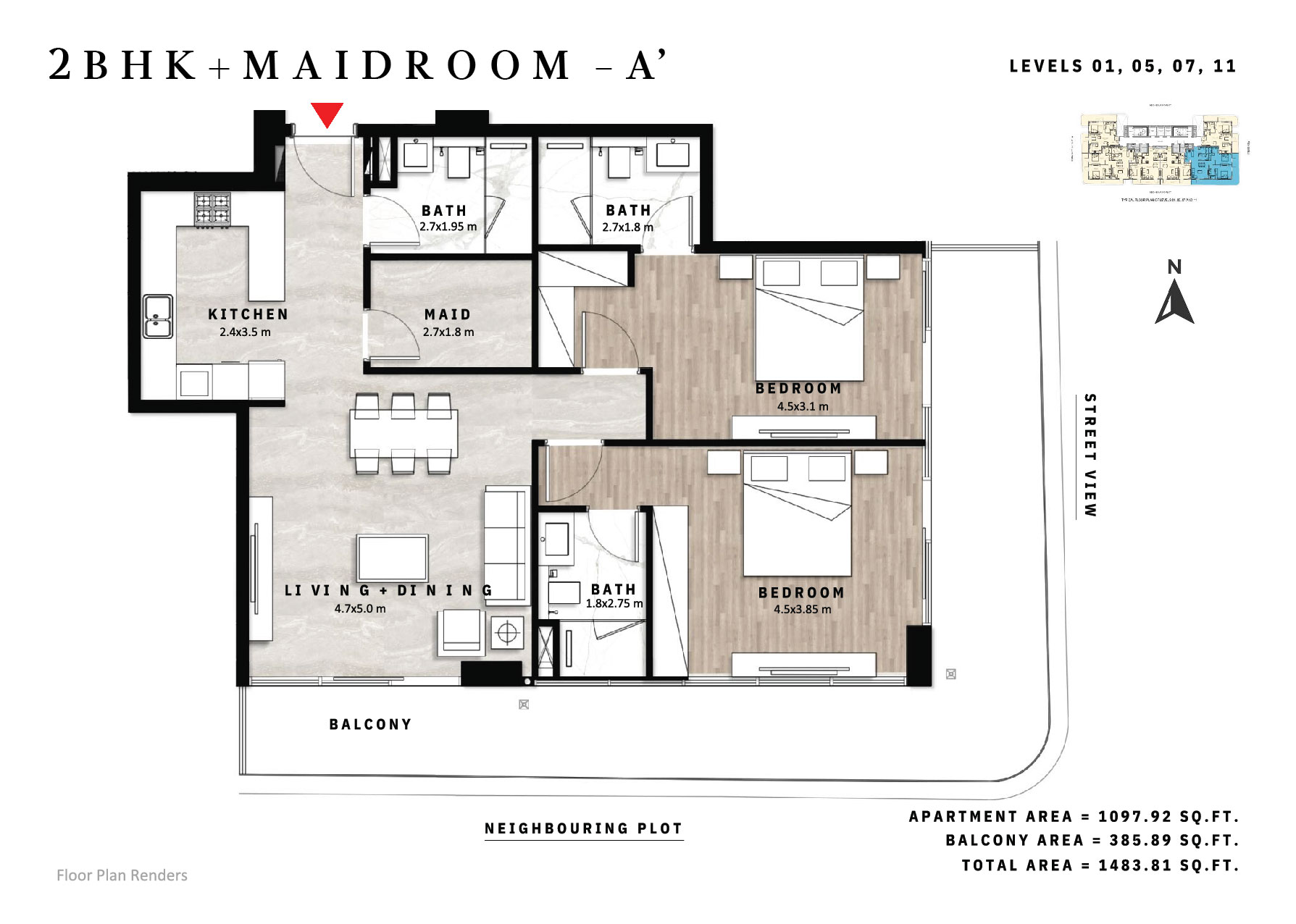 Apartment - 2bhk