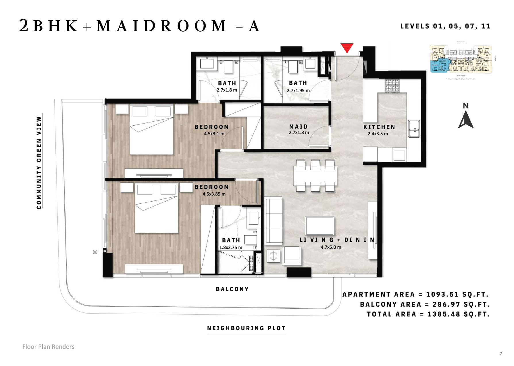Apartment - 2bhk