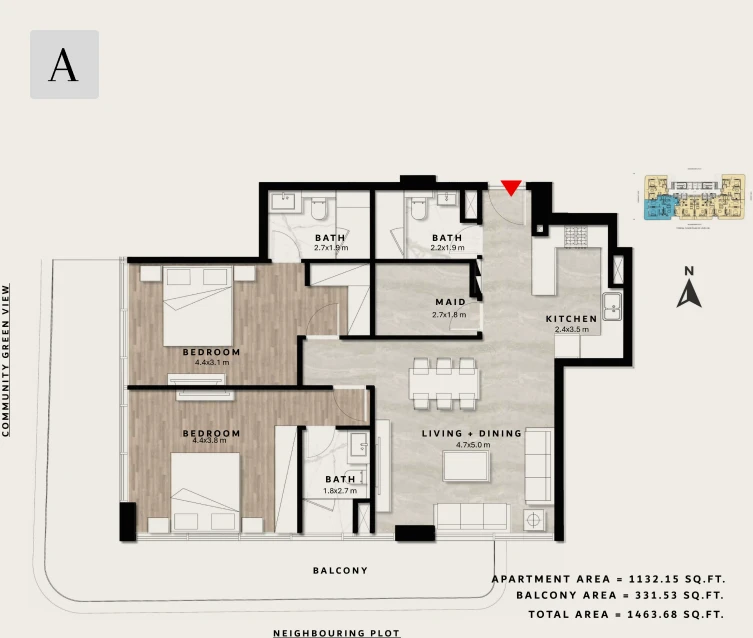 Apartment - 2bhk