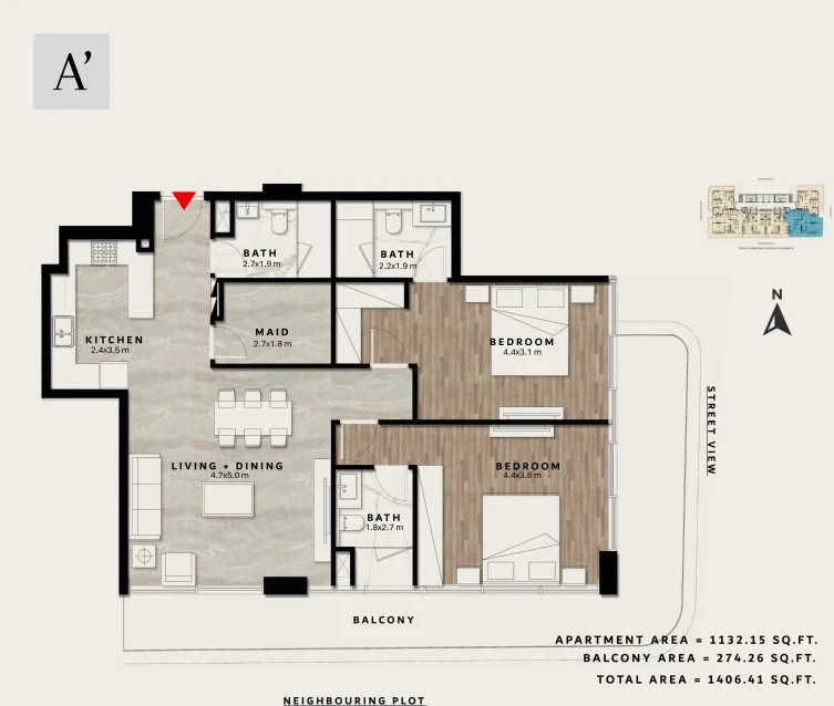 Apartment - 2bhk
