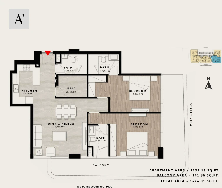 Apartment - 2bhk
