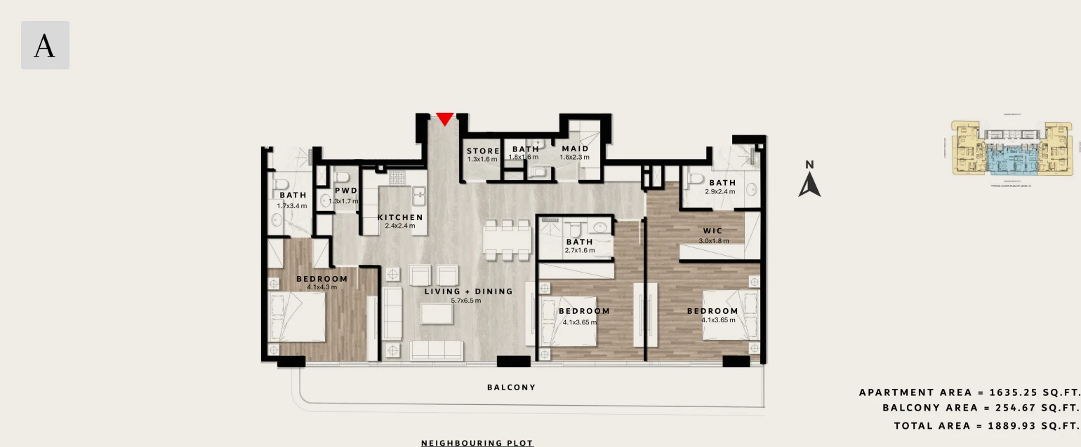 Apartment - 3bhk
