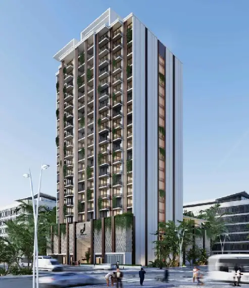 B+G+5+R <br>Residential Building – JVC